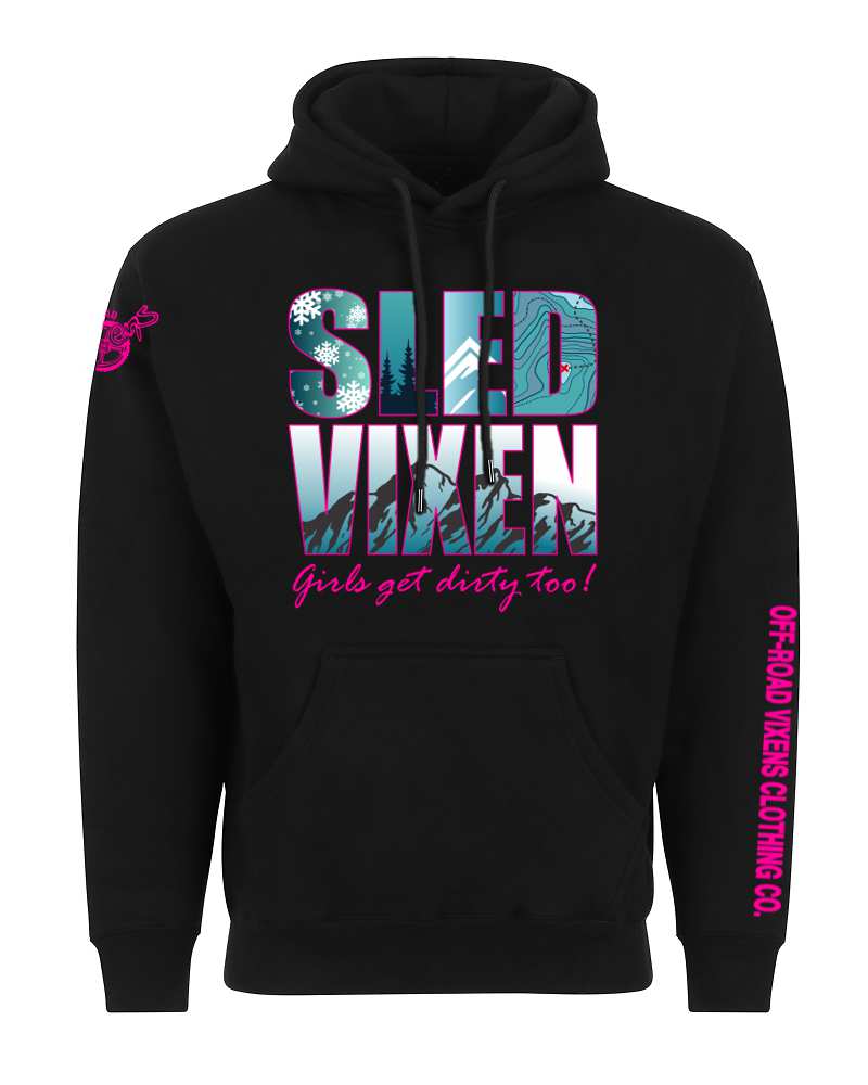 Sled Girl Heavy Weight Hoodie