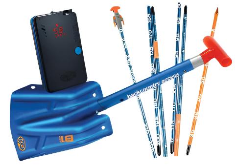 Avalanche Pack (incl. beacon, probe, shovel) Rental