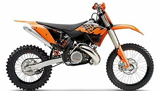 KTM XC 300 Two Stroke Dirt Bike