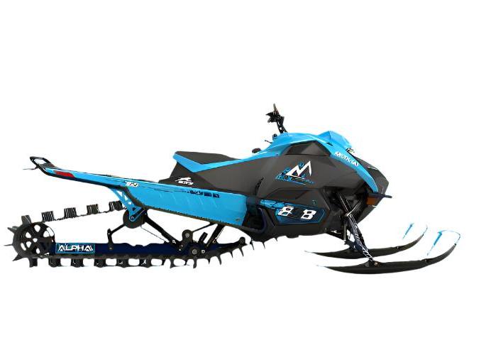 2025 Arctic Cat 858 Mountain Cat Alpha 154”/3" Track