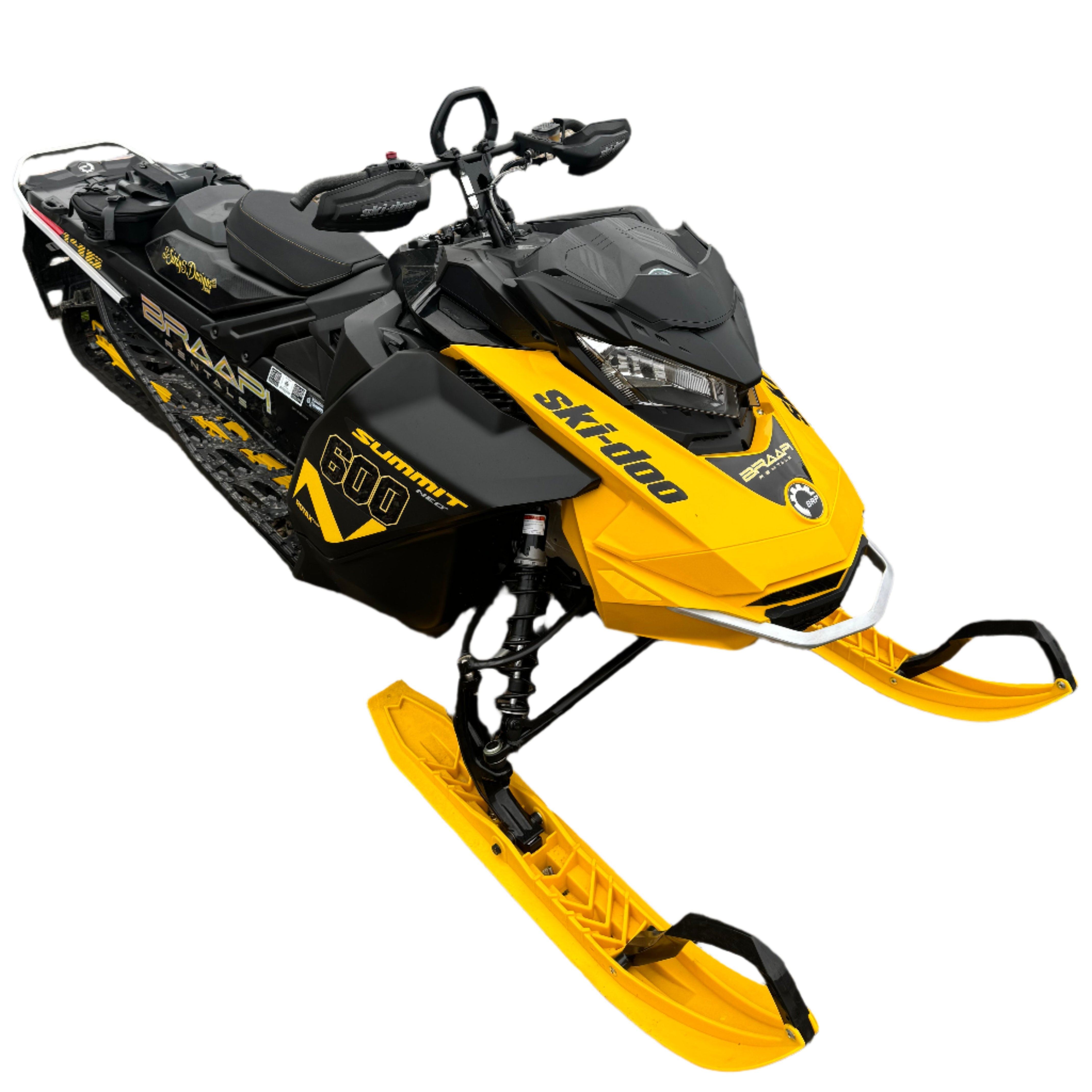 レインボージャム2024summer winter 2024 Ski-Doo 600 Summit Neo for Rental in Sicamous